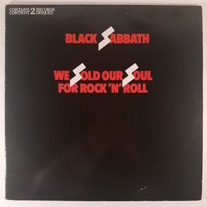 Black Sabbath - We Sold Our Soul For Rock n Roll - Vinyl 2 LP Record